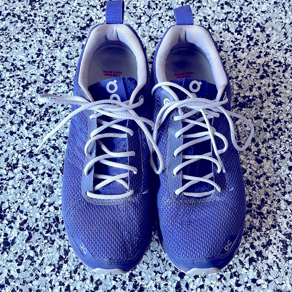 On Cloud Purple Sneakers